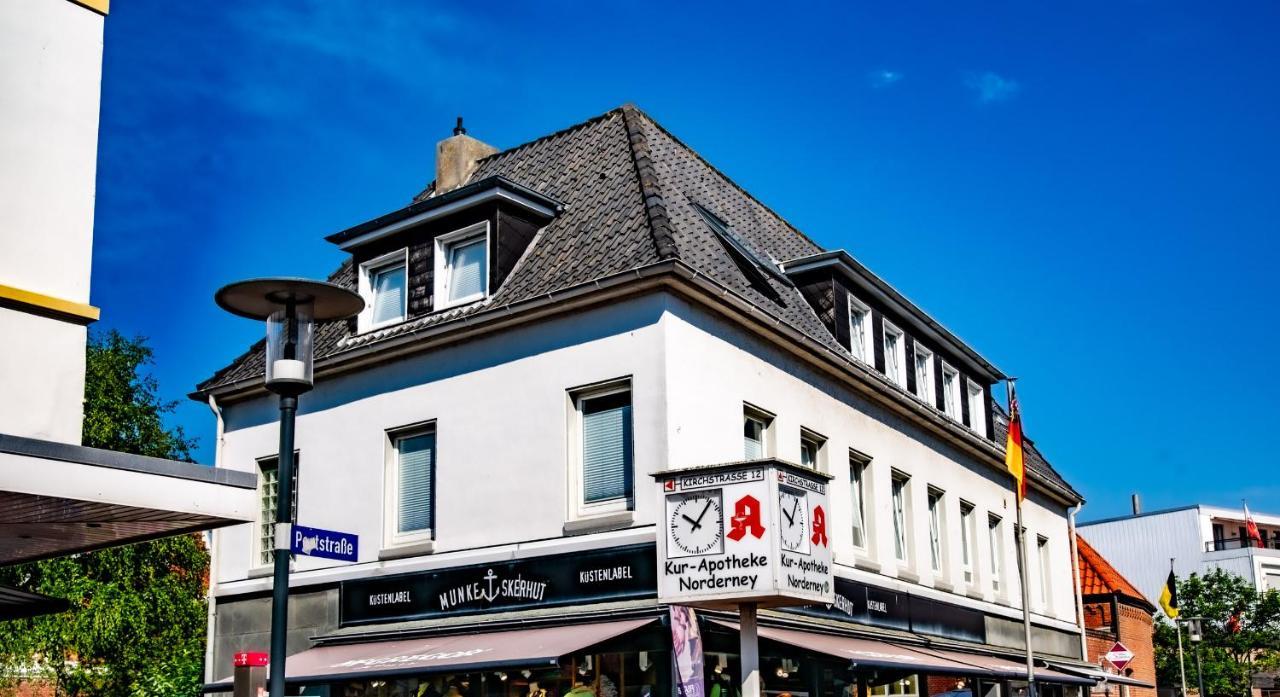 Westwind Im Haus Portscher ノルダーナイ エクステリア 写真